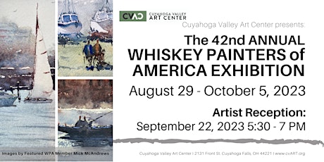 Artist Reception: 42nd Whiskey Painters of America Exhibition & Art Sale