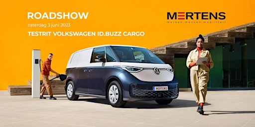 Mertens Roadshow - testrit met Volkswagen ID.Buzz Cargo