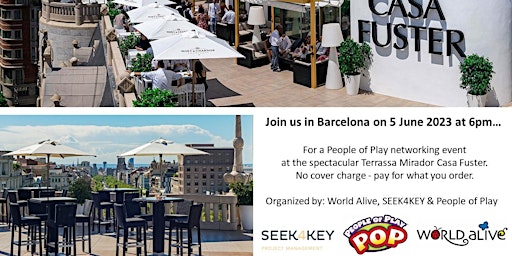 Imagen principal de Barcelona Rooftop Toy and Game Industry Networking