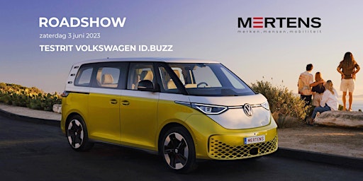 Mertens Roadshow - testrit met Volkswagen ID.Buzz