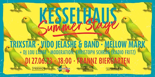 Hauptbild für Kesselhaus Summer Stage im frannz Biergarten