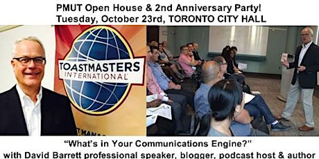 Project Managers United Toastmasters Open House & 2nd Anniversary Party!  primary image
