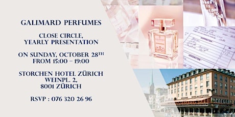 Hauptbild für GALIMARD Perfumes close circle,  yearly  presentation
