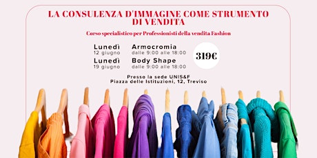 Corso di Armocromia e Body Shape - Treviso