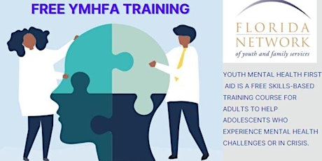 6/26/2023: Youth Mental Health First Aid (YMHFA)