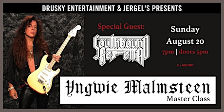 Yngwie Malmsteen Very Special Master Class Show