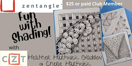 Primaire afbeelding van "Fun with Shading!" Zentangle® Class | AM Session