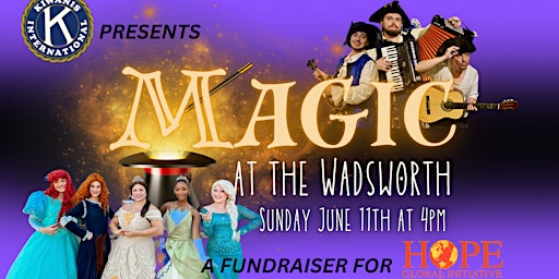 Magic at the Wadsworth!  A Fundraiser for Hope Global Initiative primary image