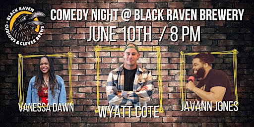 WYATT COTE One Night Only @ Black Raven Brewing June 10th primary image