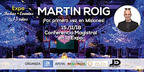 Imagen principal de Conferencia de Martín Roig en Expo Bodas y Eventos