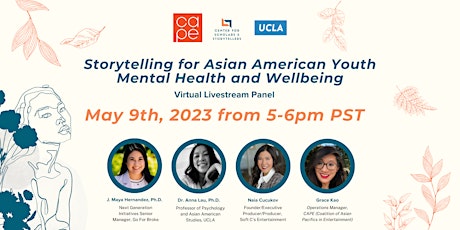 Primaire afbeelding van Storytelling for Asian American Youth Mental Health and Wellbeing