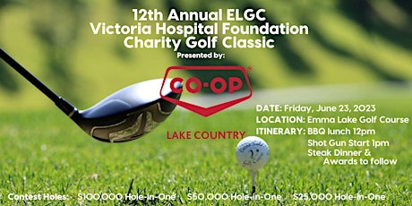 Annual ELGC Victoria Hospital Foundation Charity Golf Classic
