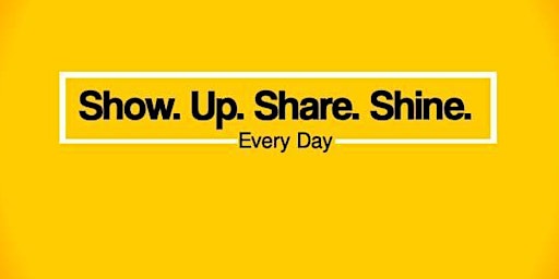 Imagem principal do evento (Time Change)SUSSED: Show Up, Share Shine Every Day