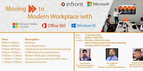 Moving Forward to Modern Workplace with Infront Consulting  primary image