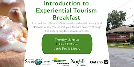 Introduction to Experiential Tourism Breakfast: Haldimand & Norfolk