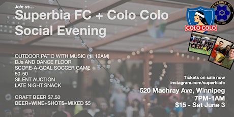 Colo Colo and Superbia FC Social Evening