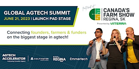 Global Agtech Summit featured at Canada's Farm Show