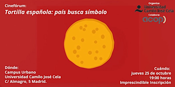 Cinefórum: 'Tortilla española: país busca símbolo'