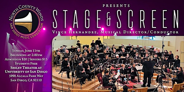 North County Winds Presents Stage and Screen