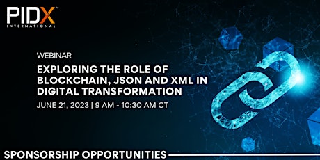 Exploring the Role of Blockchain, JSON and XML in Digital Transformation