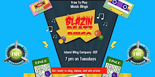 Blazin Beatz Bingo-Island Wing Company Grill & Bar-UCF primary image