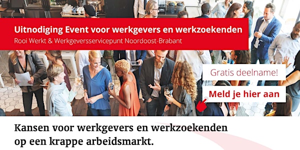Event voor werkgevers en werkzoekenden uit Meierijstad.