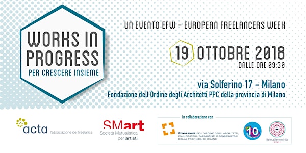 Works in progress - European Freelancers Week