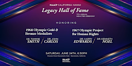 CA/HI NAACP 11th Annual Legacy Hall of Fame Gala honoring ‘68 Olympians