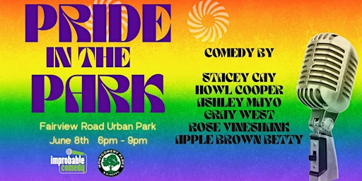 PRIDE in the Park: Free Outdoor Comedy primary image