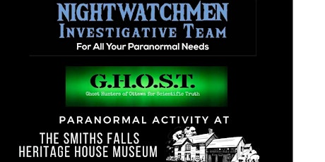 Paranormal Investigation at the Heritage House