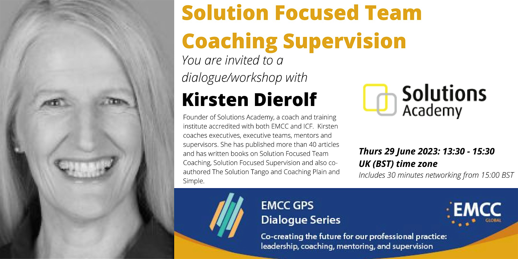 Kirsten Dierolf: Solution Focused Team Coaching Supervision