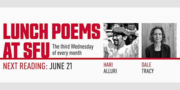 Lunch Poems presents Hari Alluri  & Dale Tracy (at Harbour Centre)