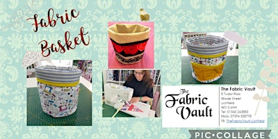 Imagem principal do evento Sewing Lessons - Fabric Basket