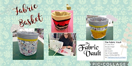 Sewing Lessons - Fabric Basket