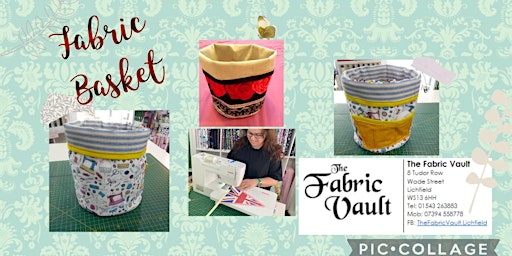 Image principale de Sewing Lessons - Fabric Basket