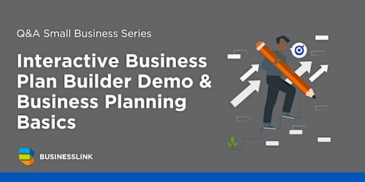 Image principale de Interactive Business Plan Builder Demo & Business Planning Basics