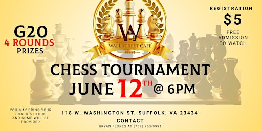 WSC Chess Tournament primary image