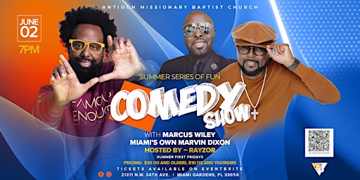 Summer Comedy Show hosted at Antioch