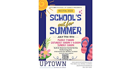 Uptown School of Dance Summer Recital