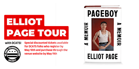 Imagen principal de Elliot Page Book Tour with DCATS