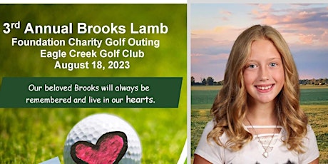 3rd Annual Brooks Lamb Foundation Charity Golf Outing