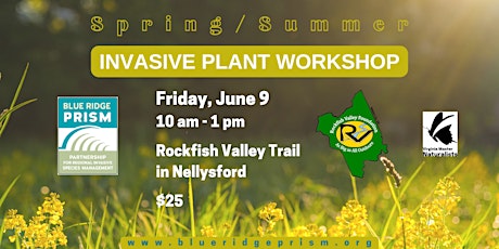 Invasive Plant  Workshop at Rockfish Valley Trail in Nellysford