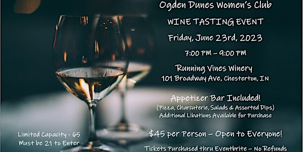 ODWC Wine Tasting Event