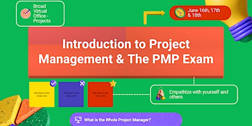Summer Training For The Whole Project Manager, PMP Exam Preparation primary image