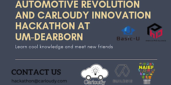 Automotive Revolution and Carloudy Innovation Hackathon at UM-Dearborn