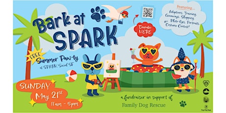 Bark at SPARK Summer Paw-ty primary image