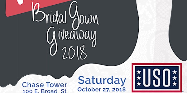 Marry Me, Military: Bridal Gown Giveaway 2018