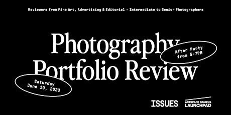 The First Annual Issues Photography Portfolio Review