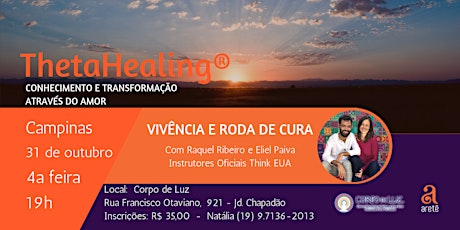 Imagem principal do evento Vivência terapêutica e roda de cura - 31 de outubro em Campinas