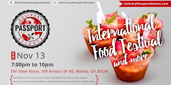 Culinary Passport Atlanta 2018